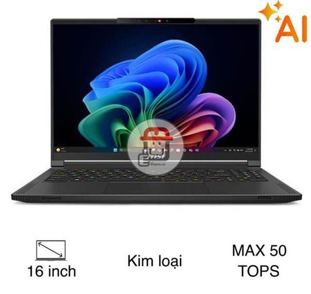 Laptop MSI Stealth A16 AI+ A3XVGG R9 AI HX 370