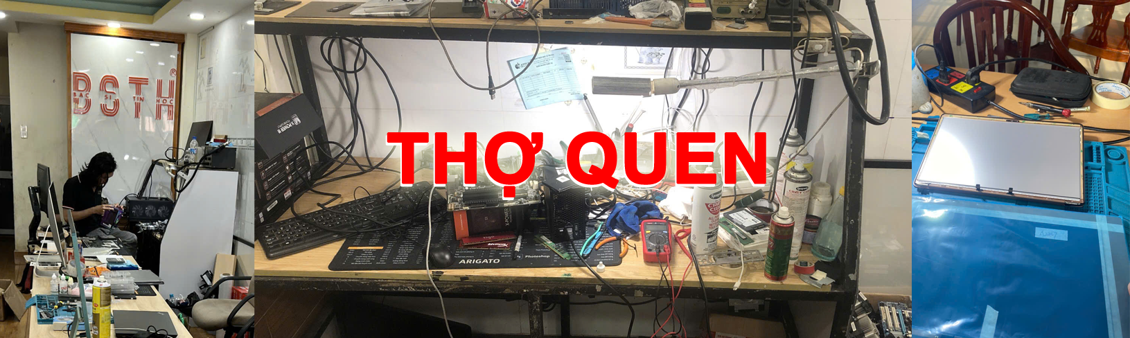Dịch vụ sửa máy tính Thợ Quen