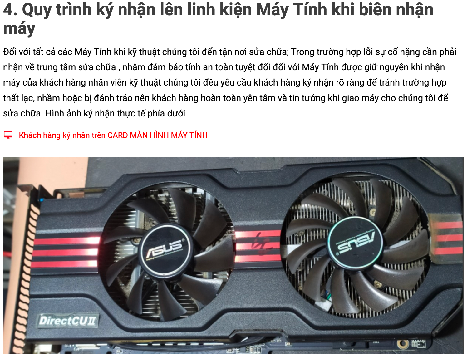 Dịch vụ sửa máy tính Thợ Quen