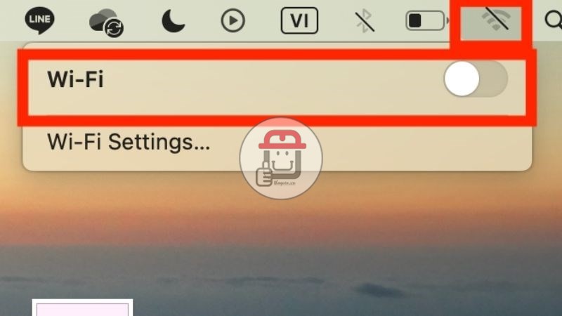 Kiểm tra Wifi trên MacBook