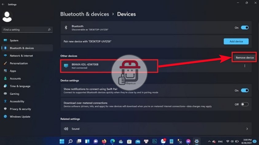 Tìm thiết bị Bluetooth